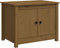 vidaXL - Salontafel - 71x49x55 - cm - massief - grenenhout - honingbruin