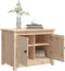 vidaXL - Salontafel - 71x49x55 - cm - massief - grenenhout