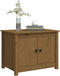 vidaXL - Salontafel - 71x49x55 - cm - massief - grenenhout - honingbruin