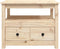 vidaXL - Salontafel - 71x49x55 - cm - massief - grenenhout
