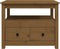 vidaXL - Salontafel - 71x49x55 - cm - massief - grenenhout - honingbruin