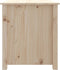 vidaXL - Salontafel - 71x49x55 - cm - massief - grenenhout