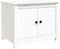 vidaXL - Salontafel - 71x49x55 - cm - massief - grenenhout - wit
