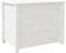 vidaXL - Salontafel - 71x49x55 - cm - massief - grenenhout - wit
