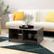 vidaXL - Salontafel - 75x50x33,5 - cm - massief - grenenhout - grijs