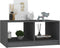 vidaXL - Salontafel - 75x50x33,5 - cm - massief - grenenhout - grijs