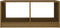 vidaXL - Salontafel - 75x50x33,5 - cm - massief - grenenhout - honingbruin