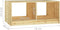 vidaXL - Salontafel - 75x50x33,5 - cm - massief - vurenhout