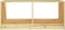 vidaXL - Salontafel - 75x50x33,5 - cm - massief - vurenhout