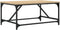vidaXL - Salontafel - 75x50x35 - cm - bewerkt - hout - sonoma - eikenkleurig