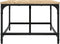 vidaXL - Salontafel - 75x50x35 - cm - bewerkt - hout - sonoma - eikenkleurig