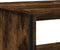 vidaXL - Salontafel - 75x51x40 - cm - bewerkt - hout - gerookt - eikenkleurig