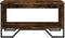 vidaXL - Salontafel - 75x51x40 - cm - bewerkt - hout - gerookt - eikenkleurig