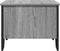 vidaXL - Salontafel - 75x51x40 - cm - bewerkt - hout - grijs - sonoma - eikenkleurig