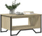 vidaXL - Salontafel - 75x51x40 - cm - bewerkt - hout - sonoma - eikenkleurig
