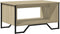 vidaXL - Salontafel - 75x51x40 - cm - bewerkt - hout - sonoma - eikenkleurig