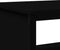 vidaXL - Salontafel - 75x51x40 - cm - bewerkt - hout - zwart
