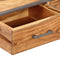 vidaXL - Salontafel - 75x75x35 - cm - massief - acaciahout
