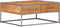 vidaXL - Salontafel - 75x75x35 - cm - massief - acaciahout