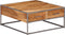 vidaXL - Salontafel - 75x75x35 - cm - massief - acaciahout