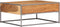 vidaXL - Salontafel - 75x75x35 - cm - massief - acaciahout