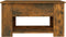 vidaXL - Salontafel - 79x49x41 - cm - bewerkt - hout - gerookt - eikenkleurig