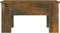 vidaXL - Salontafel - 79x49x41 - cm - bewerkt - hout - gerookt - eikenkleurig