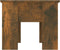 vidaXL - Salontafel - 79x49x41 - cm - bewerkt - hout - gerookt - eikenkleurig