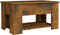 vidaXL - Salontafel - 79x49x41 - cm - bewerkt - hout - gerookt - eikenkleurig