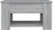 vidaXL - Salontafel - 79x49x41 - cm - bewerkt - hout - grijs - sonoma - eikenkleurig