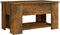 vidaXL - Salontafel - 79x49x41 - cm - bewerkt - hout - zwart