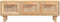 vidaXL - Salontafel - 80x40x30 - cm - bewerkt - hout - en - grenenhout - bruin
