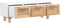 vidaXL - Salontafel - 80x40x30 - cm - bewerkt - hout - en - grenenhout - wit