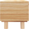 vidaXL - Salontafel - 80x40x30 - cm - bewerkt - hout - en - grenenhout - bruin