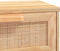 vidaXL - Salontafel - 80x40x30 - cm - bewerkt - hout - en - grenenhout - bruin
