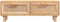 vidaXL - Salontafel - 80x40x30 - cm - bewerkt - hout - en - grenenhout - bruin