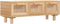 vidaXL - Salontafel - 80x40x30 - cm - bewerkt - hout - en - grenenhout - bruin