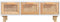 vidaXL - Salontafel - 80x40x30 - cm - bewerkt - hout - en - grenenhout - wit