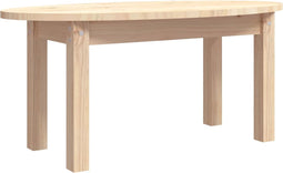 vidaXL - Salontafel - 80x40x35 - cm - massief - grenenhout