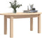 vidaXL - Salontafel - 80x40x35 - cm - massief - grenenhout