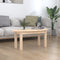 vidaXL - Salontafel - 80x40x35 - cm - massief - grenenhout