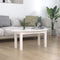 vidaXL - Salontafel - 80x40x35 - cm - massief - grenenhout - wit