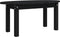 vidaXL - Salontafel - 80x40x35 - cm - massief - grenenhout - zwart