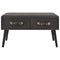 vidaXL - Salontafel - 80x40x46 - cm - fluweel - grijs