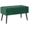 vidaXL - Salontafel - 80x40x46 - cm - fluweel - groen