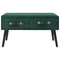 vidaXL - Salontafel - 80x40x46 - cm - fluweel - groen