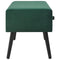 vidaXL - Salontafel - 80x40x46 - cm - fluweel - groen