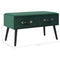 vidaXL - Salontafel - 80x40x46 - cm - fluweel - groen