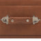 vidaXL - Salontafel - 80x40x46 - cm - kunstleer - bruin
