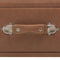 vidaXL - Salontafel - 80x40x46 - cm - kunstleer - donkerbruin